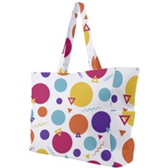 Background Polka Dot Simple Shoulder Bag