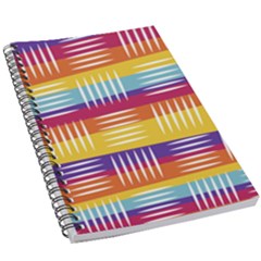 Background Line Rainbow 5 5  X 8 5  Notebook