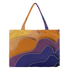 Autumn Waves Medium Tote Bag