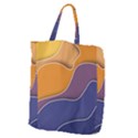 Autumn Waves Giant Grocery Tote View1