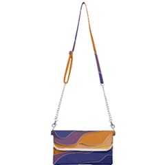 Autumn Waves Mini Crossbody Handbag