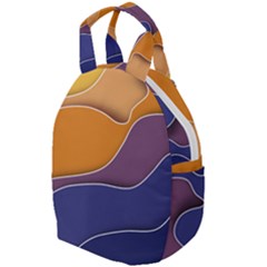 Autumn Waves Travel Backpacks