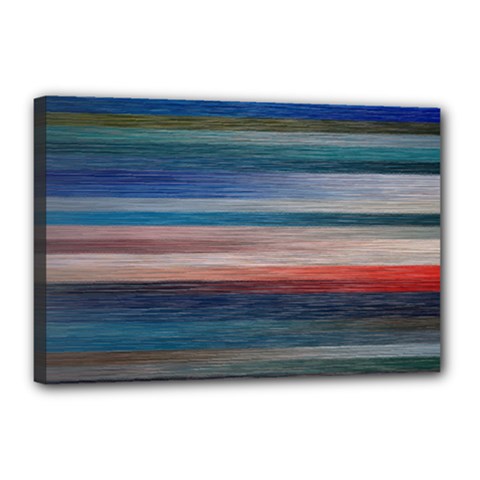 Background Horizontal Lines Canvas 18  X 12  (stretched)