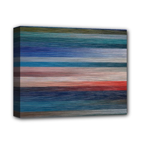 Background Horizontal Lines Deluxe Canvas 14  X 11  (stretched)