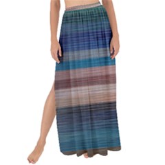 Background Horizontal Lines Maxi Chiffon Tie-up Sarong by HermanTelo