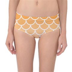 Background Skin Dragon Mid-waist Bikini Bottoms