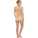 Background Skin Dragon Scallop Top Cut Out Swimsuit View2