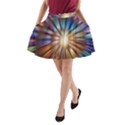 Background Spiral Abstract A-Line Pocket Skirt View1