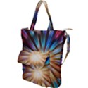 Background Spiral Abstract Shoulder Tote Bag View1