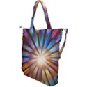 Background Spiral Abstract Shoulder Tote Bag View2