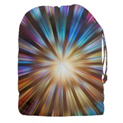 Background Spiral Abstract Drawstring Pouch (xxxl)