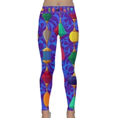 Background Stones Jewels Classic Yoga Leggings by HermanTelo