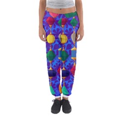 Background Stones Jewels Women s Jogger Sweatpants