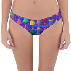 Background Stones Jewels Reversible Hipster Bikini Bottoms by HermanTelo