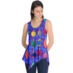 Background Stones Jewels Sleeveless Tunic