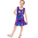 Background Stones Jewels Kids  Tunic Dress View1