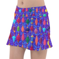 Background Stones Jewels Tennis Skirt by HermanTelo