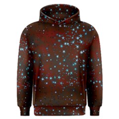 Background Star Christmas Men s Overhead Hoodie by HermanTelo