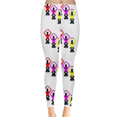 Ballet Plie Dance Ballerina Leggings  by HermanTelo