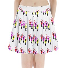 Ballet Plie Dance Ballerina Pleated Mini Skirt