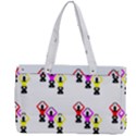 Ballet Plie Dance Ballerina Canvas Work Bag View2