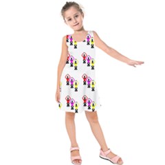 Ballet Plie Dance Ballerina Kids  Sleeveless Dress