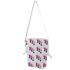 Ballet Plie Dance Ballerina Folding Shoulder Bag