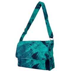 Background Texture Full Print Messenger Bag