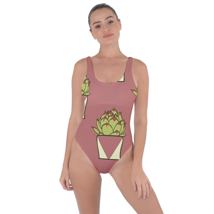 Cactus Pattern Background Texture Bring Sexy Back Swimsuit