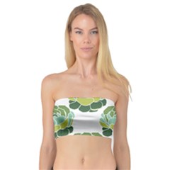 Cactus Pattern Bandeau Top by HermanTelo