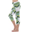 Cactus Pattern Capri Yoga Leggings View2