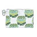 Cactus Pattern Canvas Cosmetic Bag (Large) View1