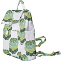 Cactus Pattern Buckle Everyday Backpack View1