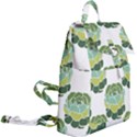 Cactus Pattern Buckle Everyday Backpack View2