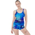 Butterfly Animal Insect Boyleg Tankini Set  View1