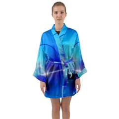 Butterfly Animal Insect Long Sleeve Kimono Robe