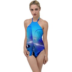 Butterfly Animal Insect Go With The Flow One Piece Swimsuit