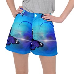 Butterfly Animal Insect Ripstop Shorts by HermanTelo