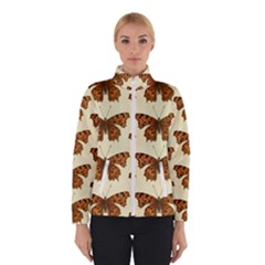 Butterflies Insects Pattern Winter Jacket