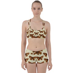 Butterflies Insects Pattern Perfect Fit Gym Set