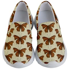 Butterflies Insects Pattern Kids  Lightweight Slip Ons