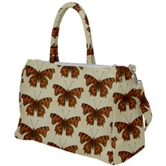 Butterflies Insects Pattern Duffel Travel Bag by HermanTelo