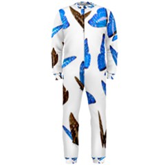 Butterfly Unique Background Onepiece Jumpsuit (men)  by HermanTelo