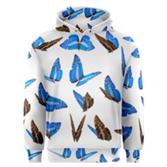 Butterfly Unique Background Men s Overhead Hoodie