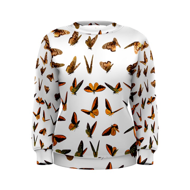 Butterflies Insect Swarm Women s Sweatshirt