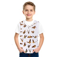 Butterflies Insect Swarm Kids  Sportswear by HermanTelo