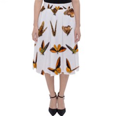 Butterflies Insect Swarm Classic Midi Skirt