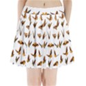 Butterflies Insect Swarm Pleated Mini Skirt View1