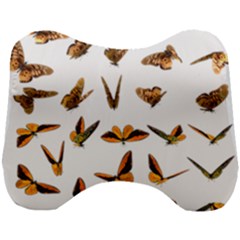 Butterflies Insect Swarm Head Support Cushion by HermanTelo