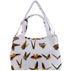 Butterflies Insect Swarm Double Compartment Shoulder Bag